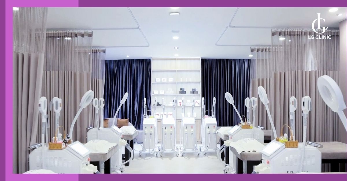 Công nghệ triệt lông LG Cool Hybrid không gây đau rát tại LG Clinic quận 3