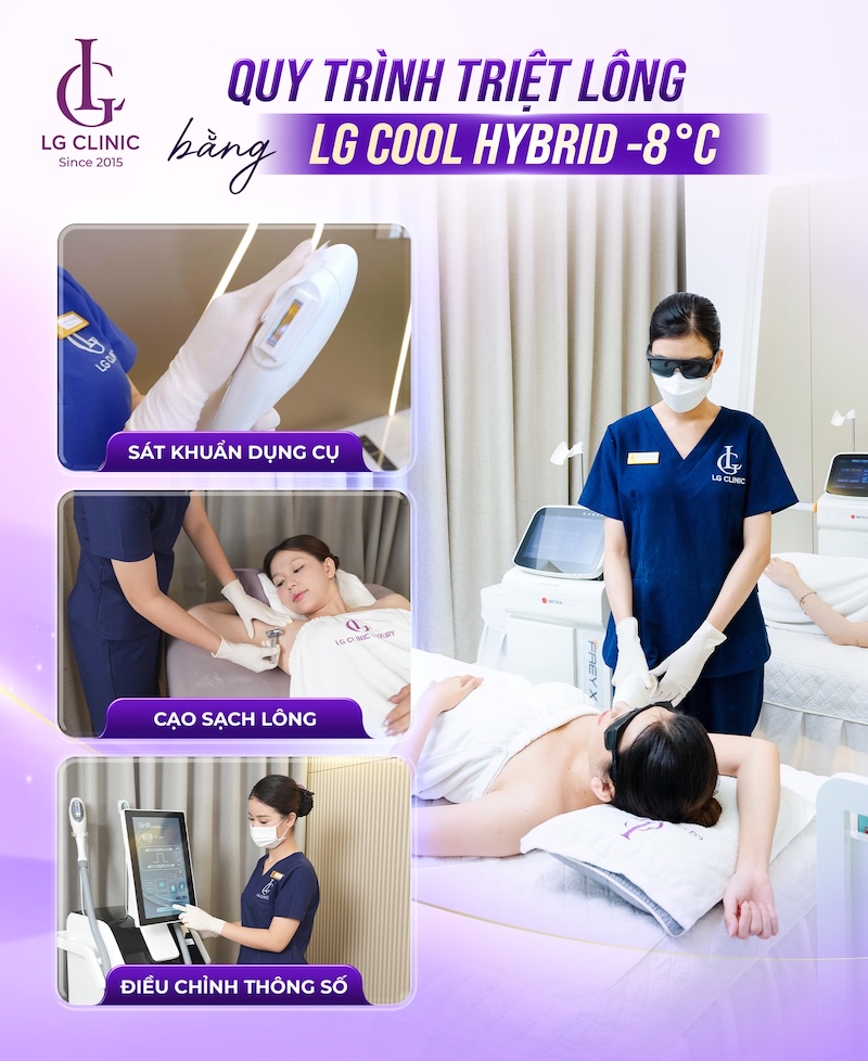 triệt lông lg cool hybrid
