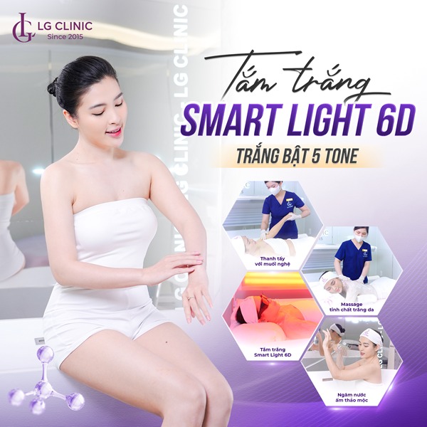 tắm trắng Smartlight 6D