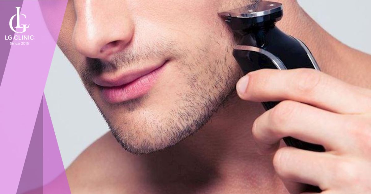 Triệt lông cho nam bằng máy nhổ lông