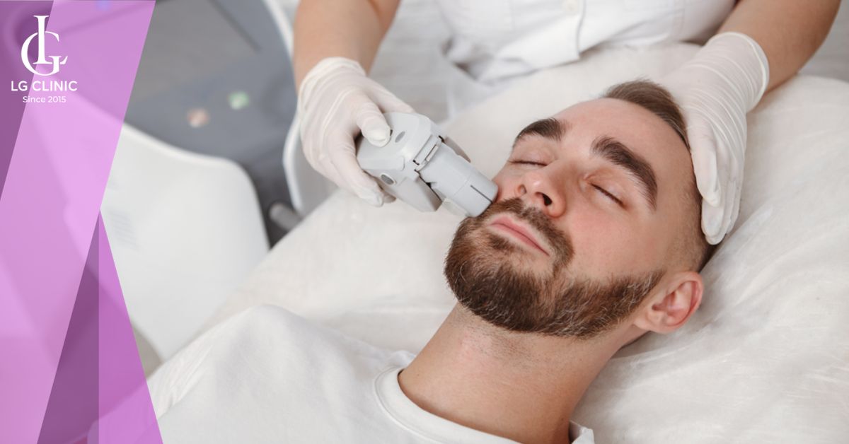 Triệt lông mặt vĩnh viễn cho nam giúp tiết kiệm thời gian