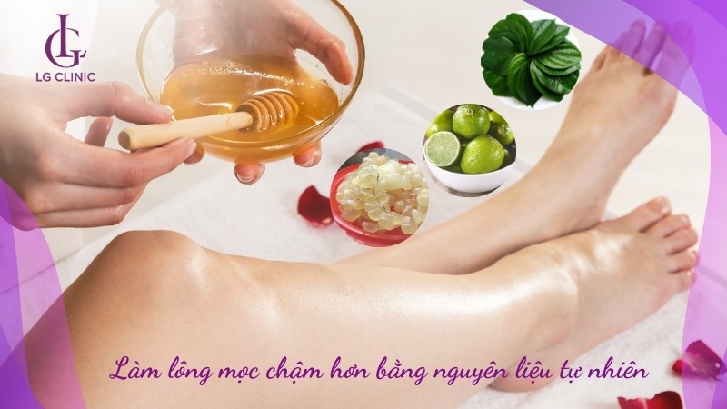 Cách làm lông mọc chậm hơn bằng nguyên liệu tự nhiên