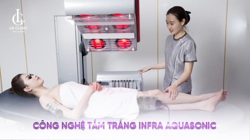 Công nghệ tắm trắng hiện đại Infra Aquasonic