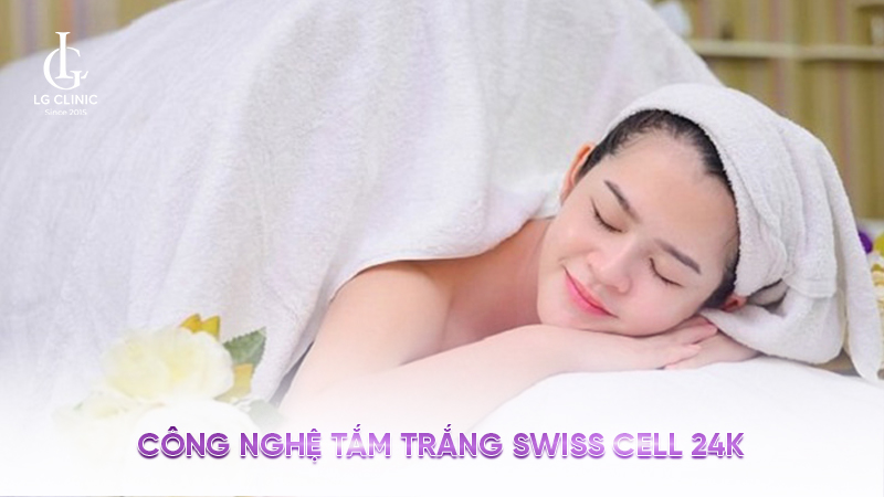 Swiss Cell 24k là công nghệ tắm trắng từ Thuỵ Sĩ
