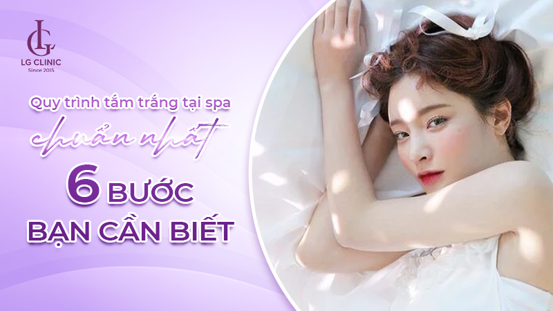 Quy trình tắm trắng tại spa