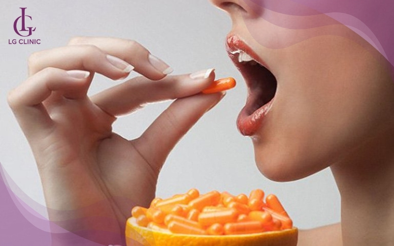 Viên uống trắng da vitamin C