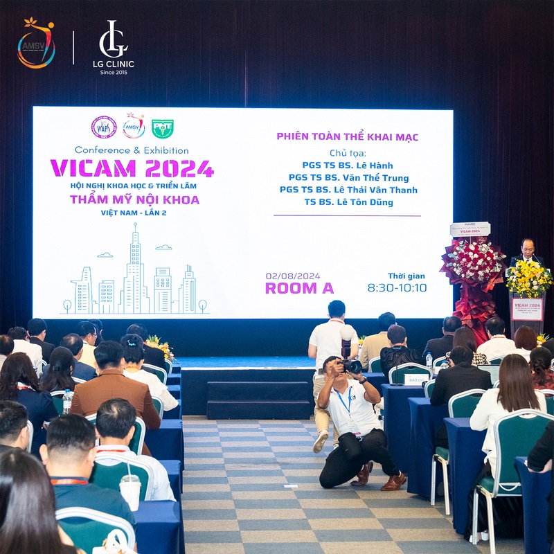 Hội nghị Thẩm mỹ Nội khoa được tổ chức với quy mô khủng