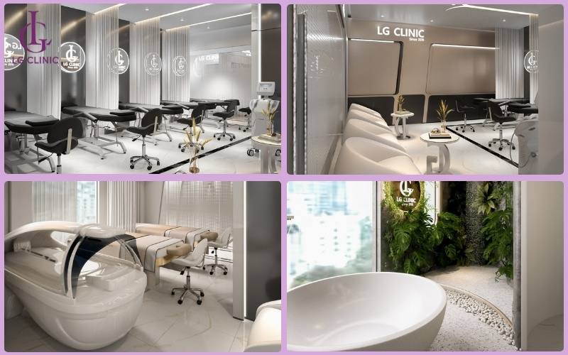 Cơ sở vật chất đạt chuẩn 5 sao tại VTM LG Clinic