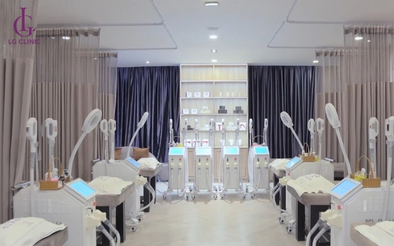 Máy móc công nghệ cao chuyên biệt cho từng dịch vụ