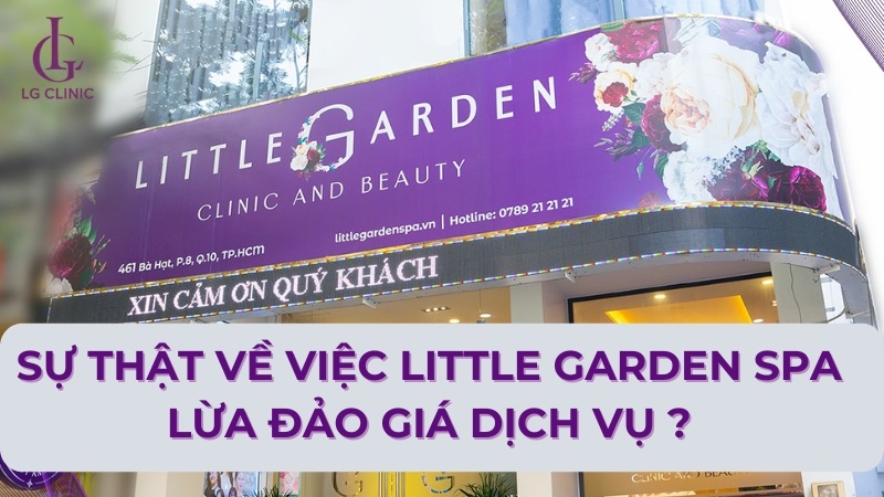 little garden spa lừa đảo giá dịch vụ