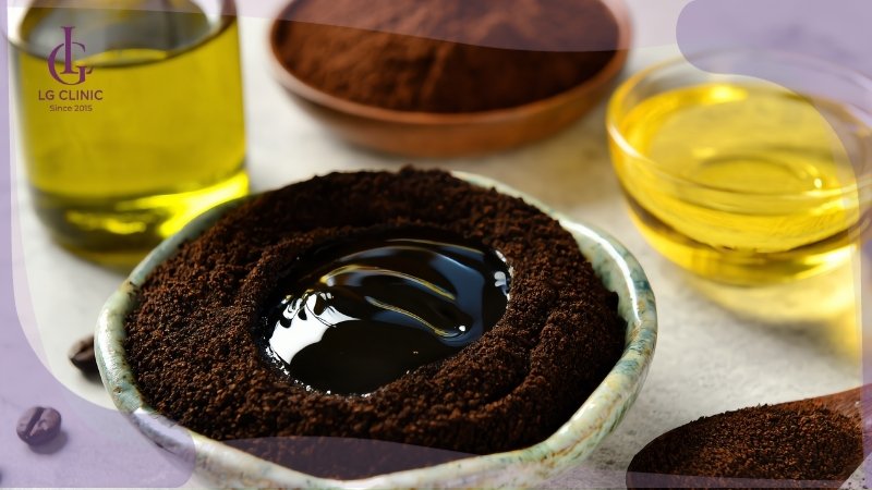 cách sử dụng bã cafe để tắm trắng