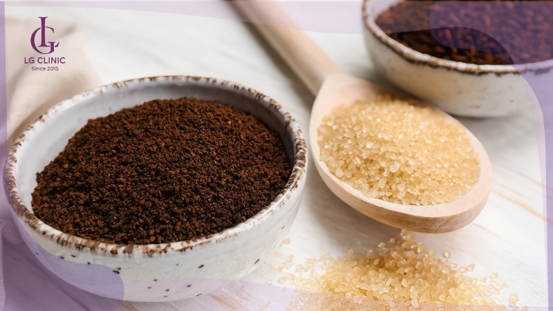 cách sử dụng bã cafe để tắm trắng