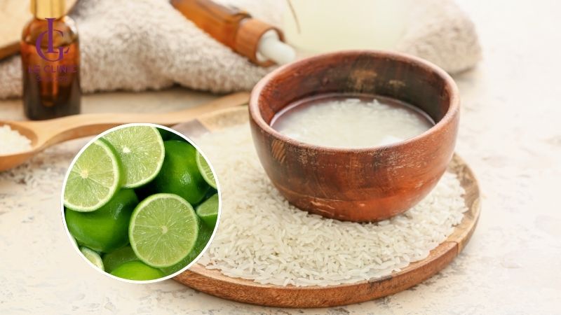 cách làm trắng da bằng nước vo gạo