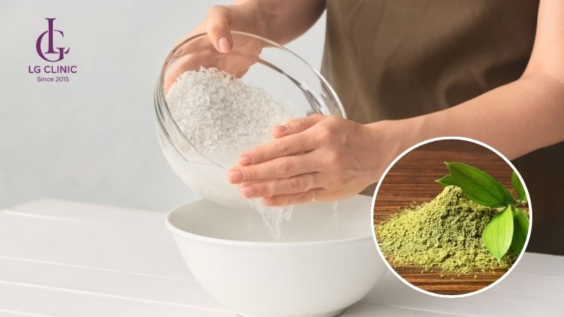 cách làm trắng da bằng nước vo gạo