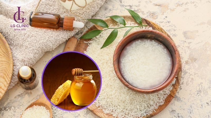 cách làm trắng da bằng nước vo gạo