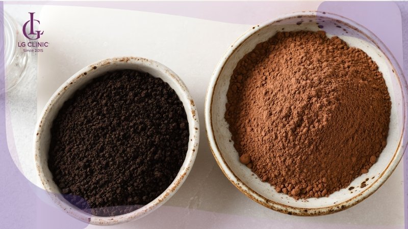 cách sử dụng bã cafe để tắm trắng