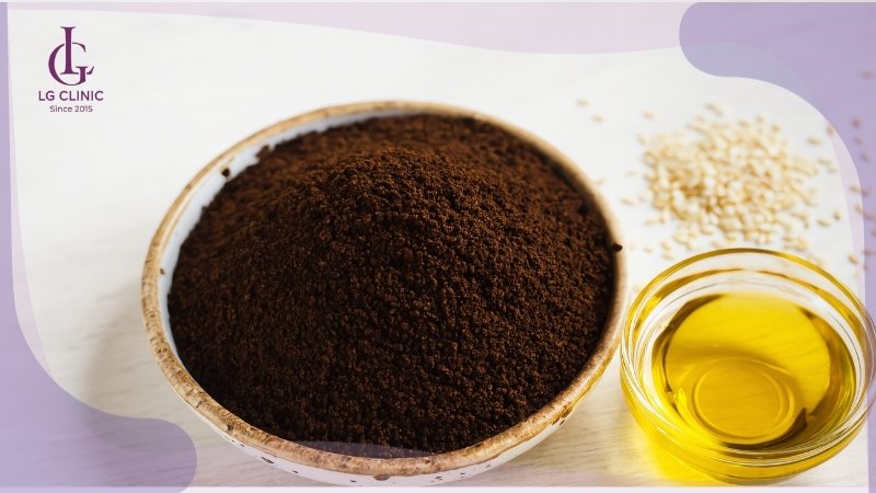 cách sử dụng bã cafe để tắm trắng
