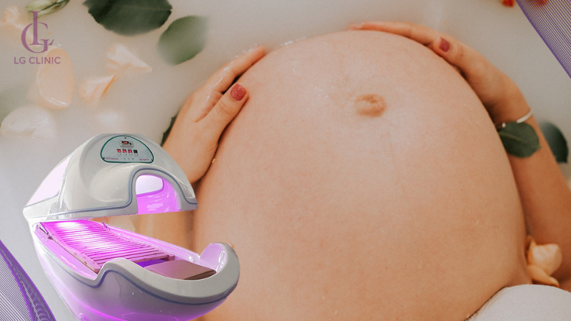 Mẹ bầu tắm trắng phi thuyền có ảnh hưởng đến thai nhi