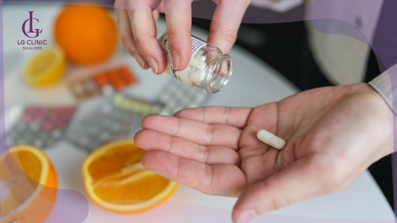 Uống vitamin C có trắng da không