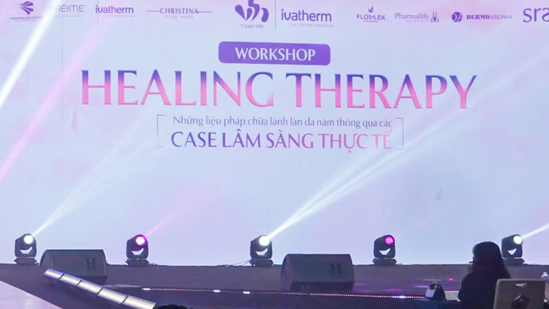 LG Clinic góp mặt tại Hội thảo nám da Healing Therapy 2024