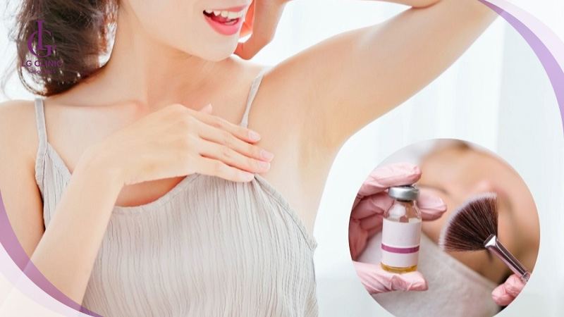 Peel da bằng axit trị thâm nách - cách trị thâm nách cấp tốc