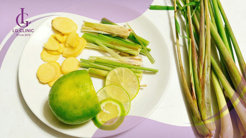 nguyên liệu xông mặt trắng da