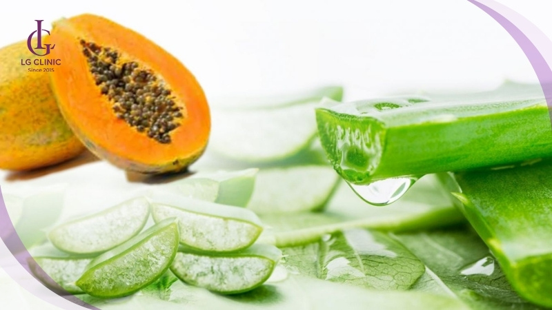 cách triệt lông nách bằng nha đam