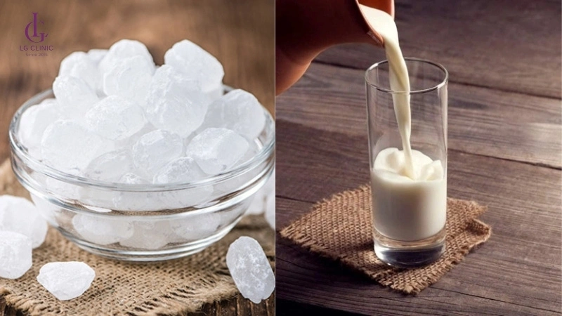 cách trị thâm nách bằng phèn chua và sữa chua