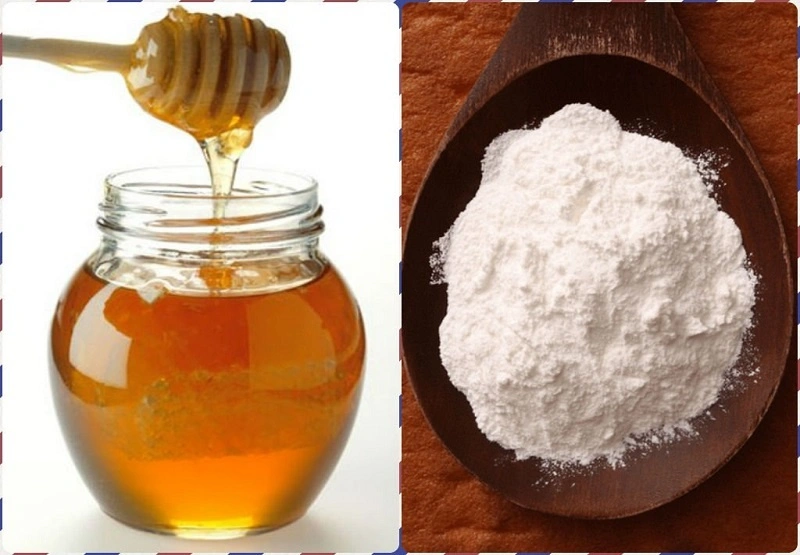 cách trị thâm nách bằng Baking soda và mật ong