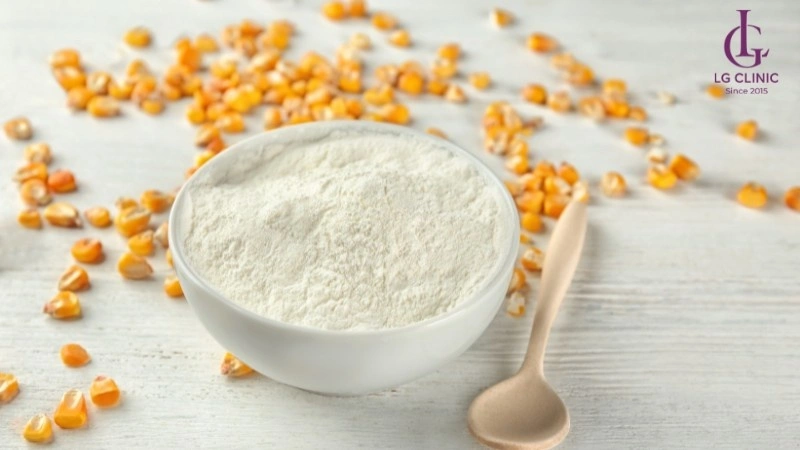 baking soda và bột bắp