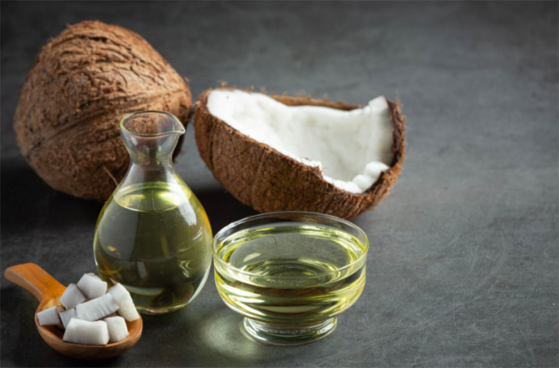 cách trị thâm vùng kín bằng dầu dừa