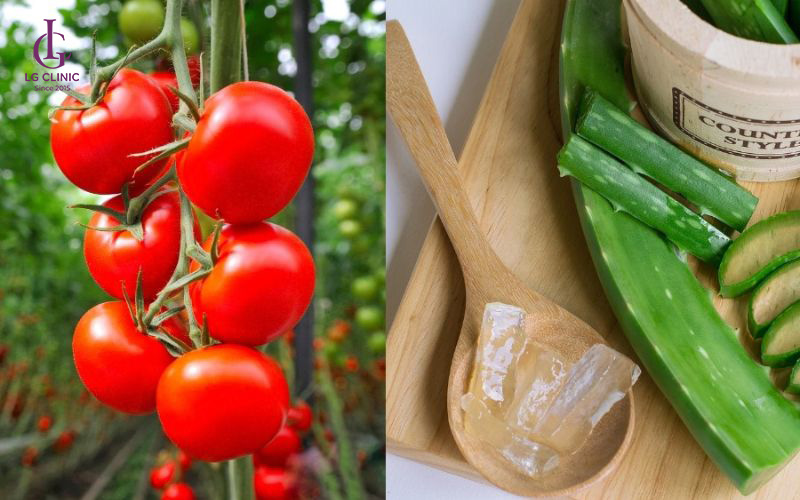 cách trị thâm mắt bằng cà chua