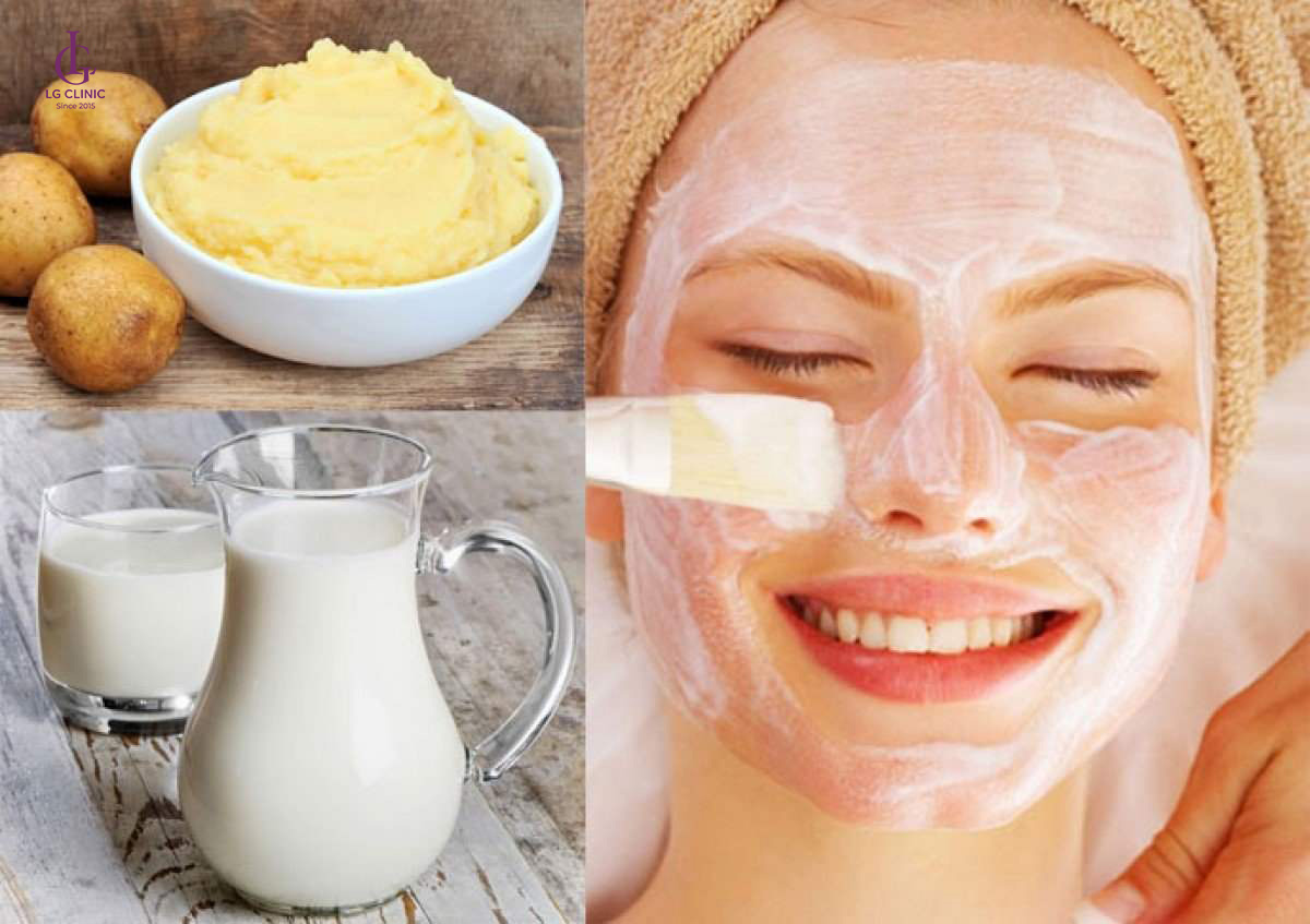cách trị thâm quầng mắt bằng sữa tươi