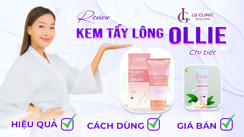 Review kem tẩy lông Ollie