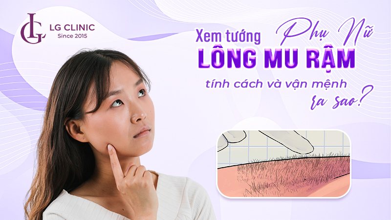 Tướng phụ nữ lông mu rậm