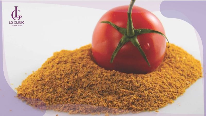 cách làm trắng da với cà chua
