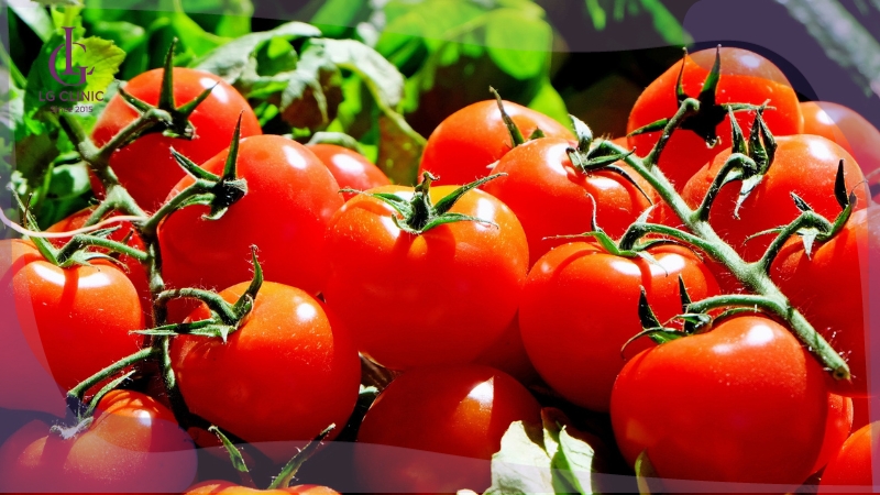cách làm trắng da với cà chua