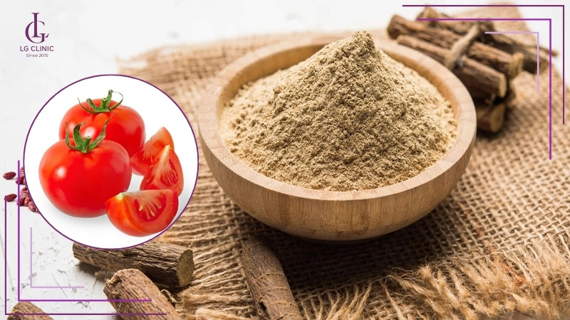 bột cam thảo có làm trắng da không