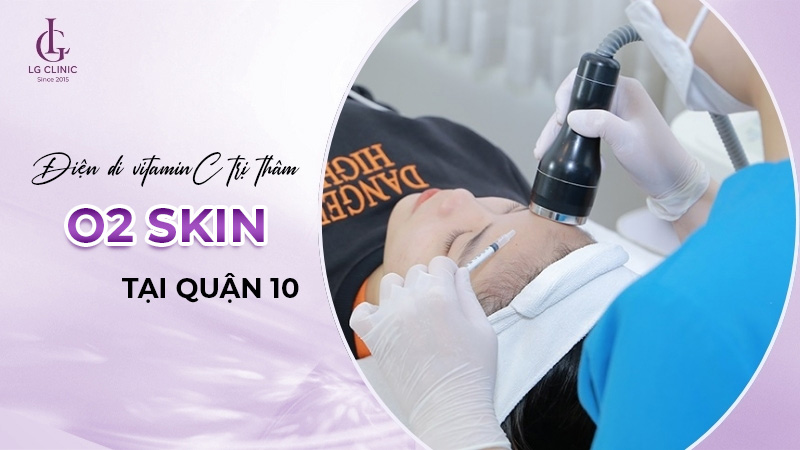 Điện di trị thâm tại O2 Skin