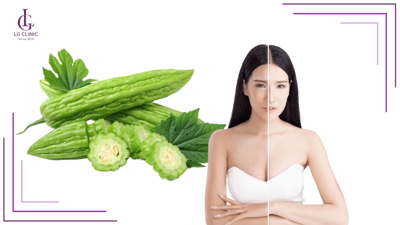 Tắm trắng bằng khổ qua