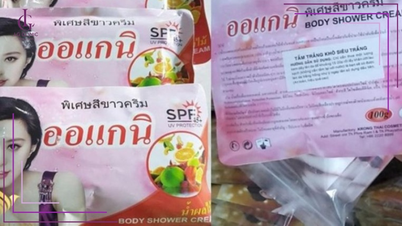 Tắm trắng khô trái cây Thái Lan