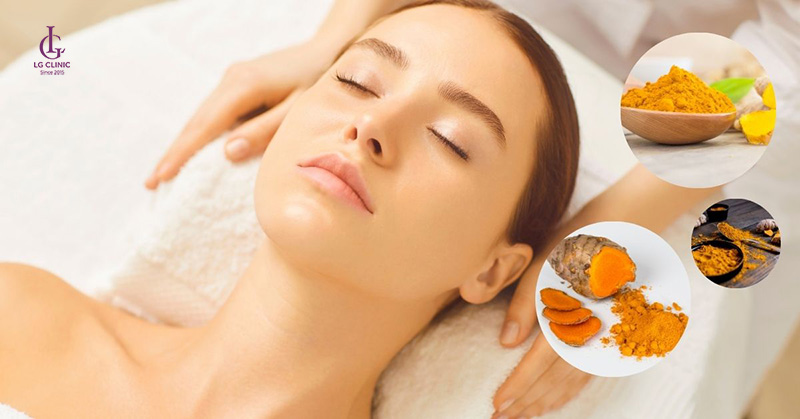 Trị thâm mụn bằng nghệ tươi tại nhà