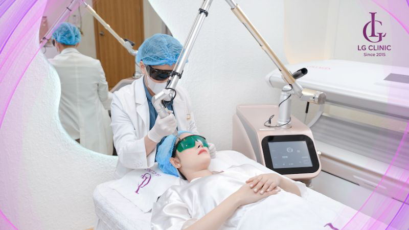 Công nghệ Deep L - Picosure trị thâm mụn tại LG Clinic Quận 1
