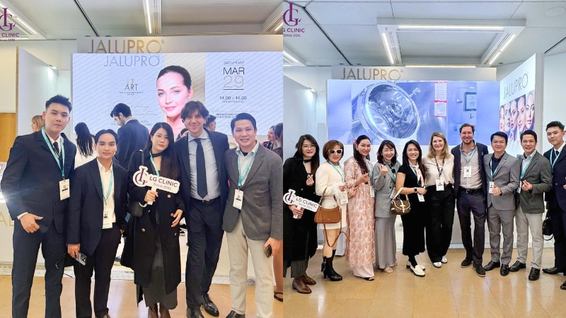 LG Clinic tham dự AMWC 2025