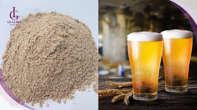 Cách tắm trắng bằng cám gạo và bia tại nhà