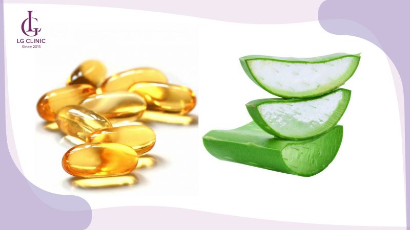 cách làm mặt nạ trắng da bằng nha đam và vitamin E