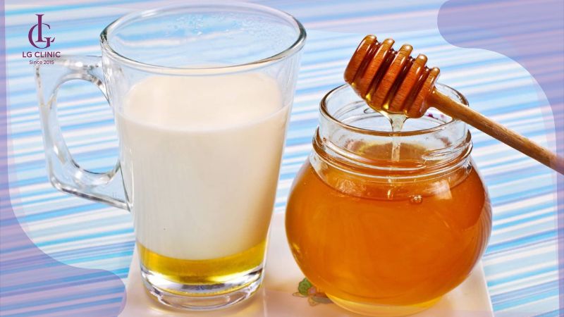 Cách làm trắng da từ mật ong và sữa chua