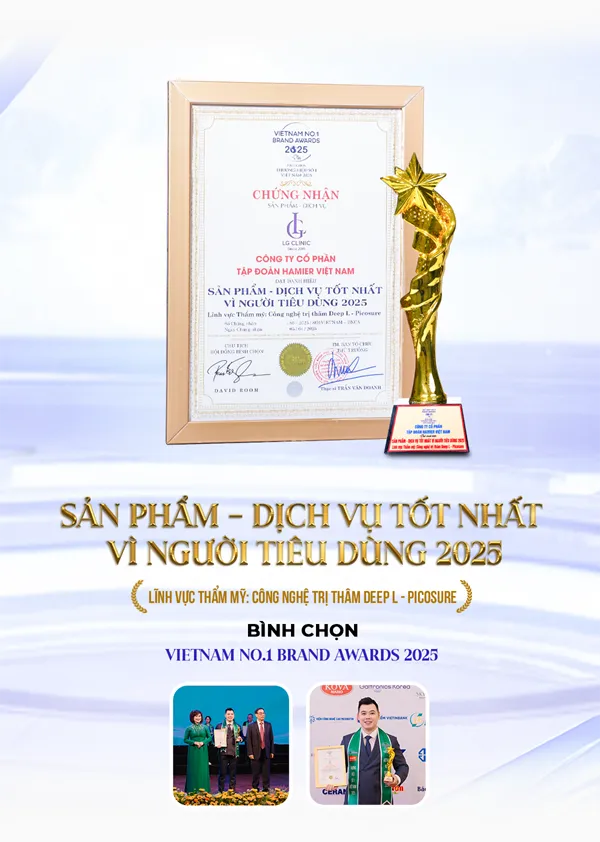 Giải thưởng trị thâm deep l picosure