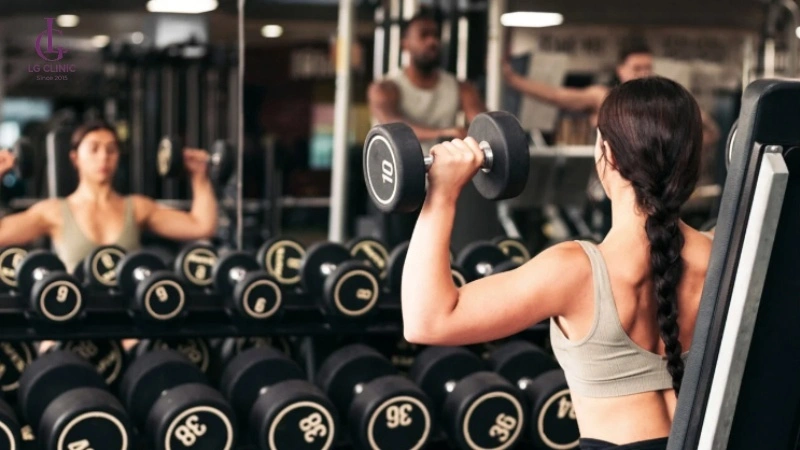không tập thể thao cường độ cao trong 24–48h