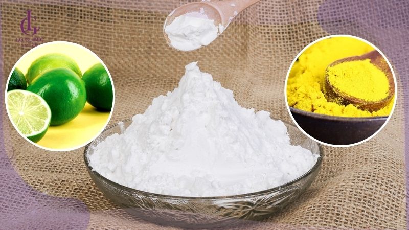 cách làm trắng da toàn thân bằng bột mì